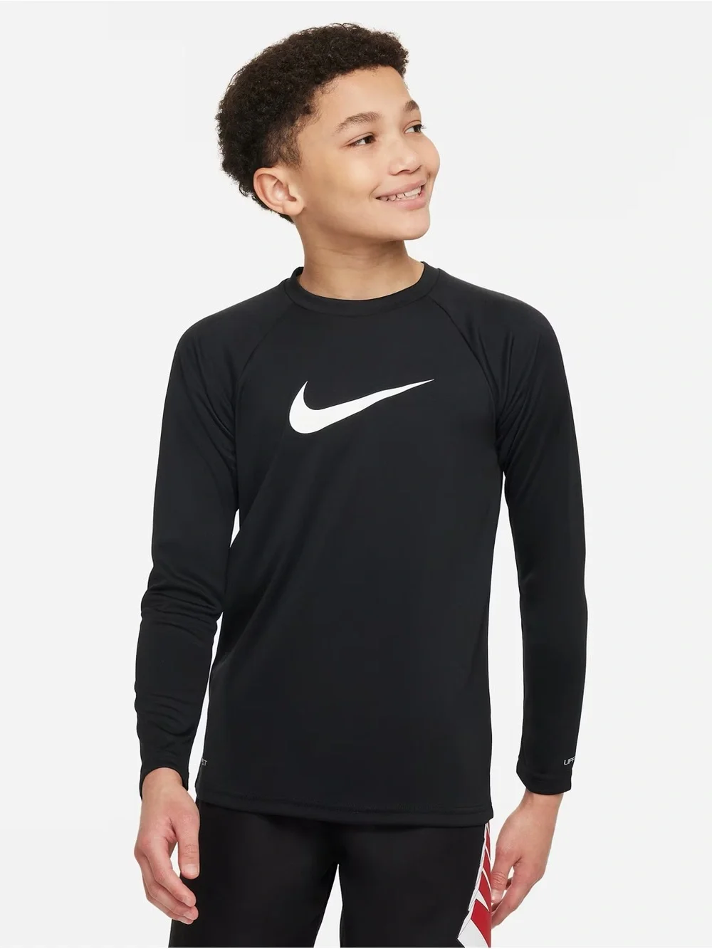 Nike Swim Hydroguard Essential Big Kids Dri-FIT UV Long Sleeve Top Size Youth M